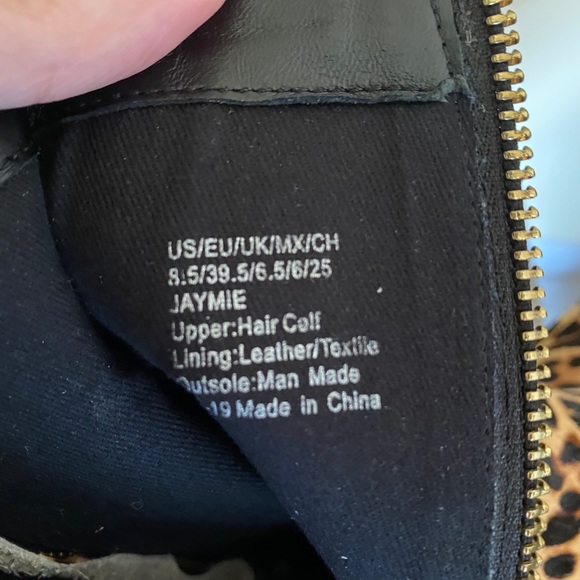 Katherine Kelly Jaymie Leopard Boot 7.5 NWT - Picture 7 of 9